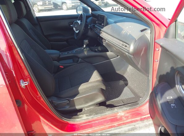 3CZRZ2H56RM767753 2024 HONDA HR-V Бирюзовый Вид салона спереди