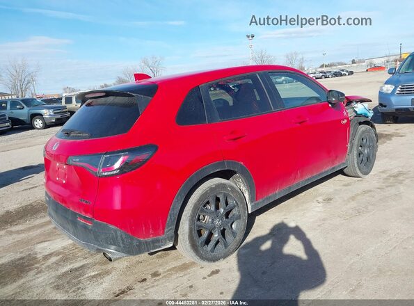 3CZRZ2H56RM767753 2024 HONDA HR-V Бирюзовый Задняя правая четверть