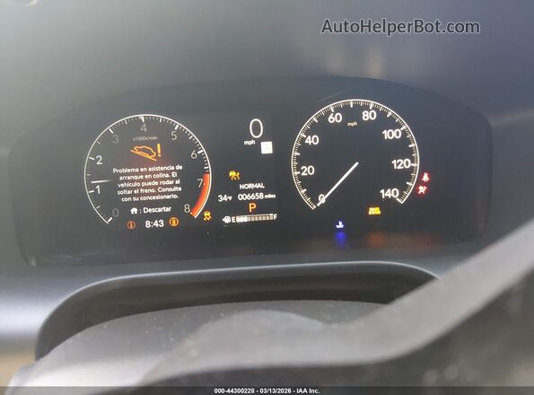3CZRZ2H58SM754105 2025 HONDA HR-V Black Вид задніх сидінь