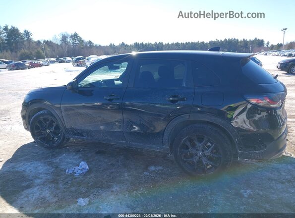 3CZRZ2H58SM754105 2025 HONDA HR-V Black Панорамний вид салону 360°