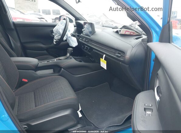 3CZRZ2H5XTM706400 2026 HONDA HR-V Blue წინა სალონის ხედი