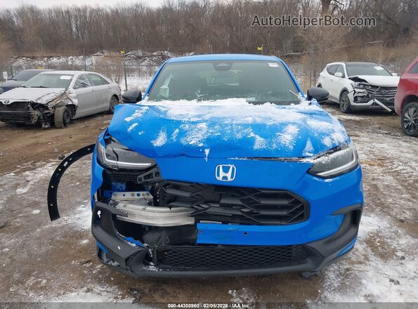 3CZRZ2H5XTM706400 2026 HONDA HR-V Blue ხელსაწყოთა პანელის ხედი
