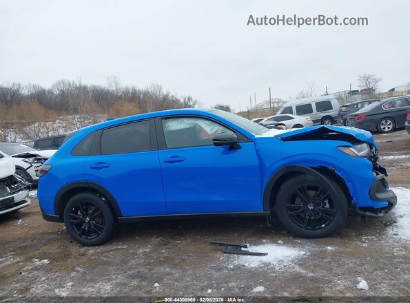 3CZRZ2H5XTM706400 2026 HONDA HR-V Blue უკანა სალონის ხედი