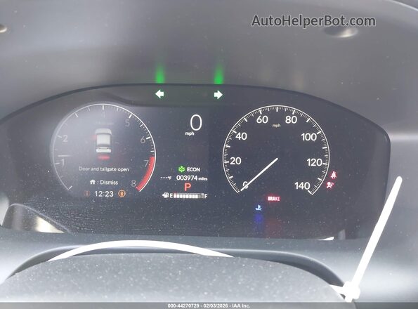 3CZRZ2H5XTM712195 2026 HONDA HR-V Белый Вид задних сидений
