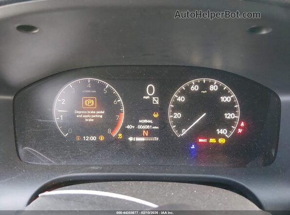 3CZRZ2H5XTM732396 2026 HONDA HR-V Blue Вид задніх сидінь