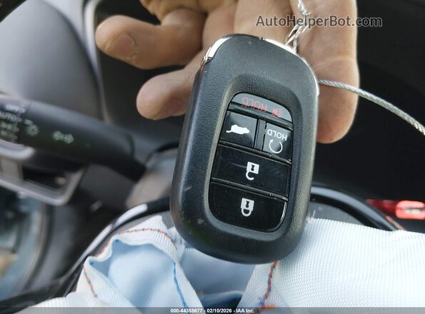 3CZRZ2H5XTM732396 2026 HONDA HR-V Blue Вид панелі приладів