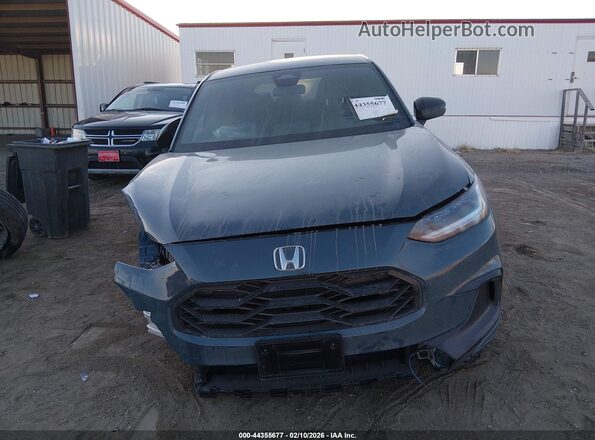 3CZRZ2H5XTM732396 2026 HONDA HR-V Blue Вид задньої частини салону