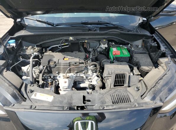 3CZRZ2H79RM731895 2024 HONDA HR-V Black ძრავის განყოფილების ხედი