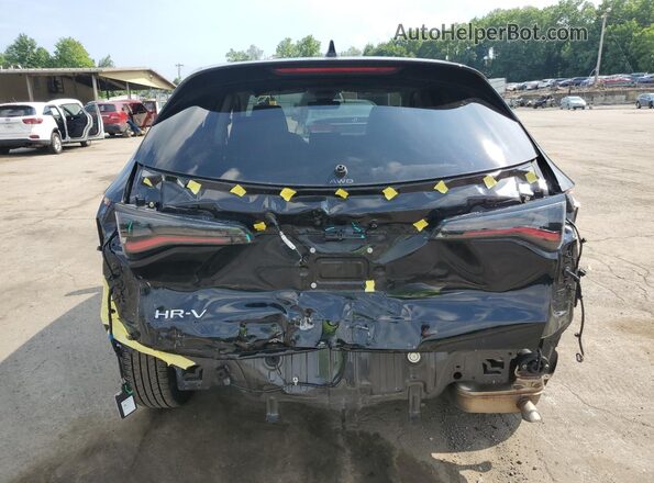 3CZRZ2H79RM731895 2024 HONDA HR-V Black უკანა ხედი