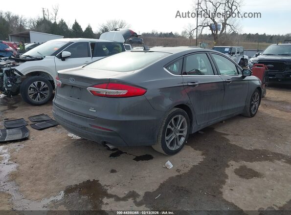 3FA6P0CD2LR124558 2020 FORD FUSION Gray Rear right