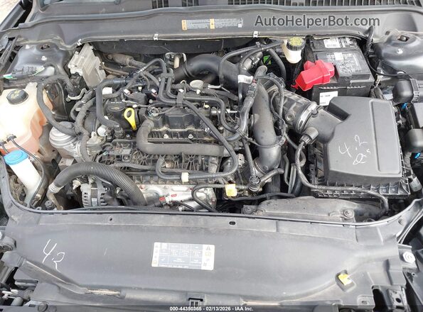 3FA6P0CD2LR124558 2020 FORD FUSION Gray Rear view