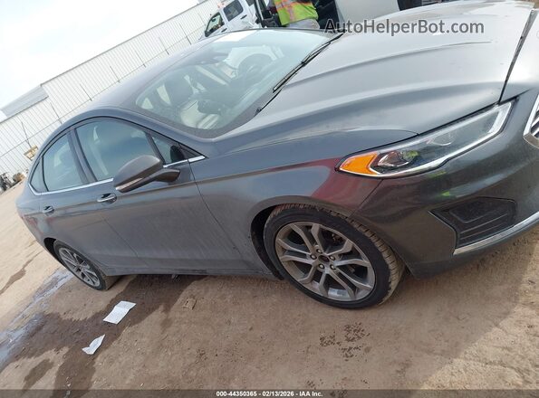 3FA6P0CD2LR124558 2020 FORD FUSION Gray Rear interior view