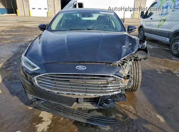 3FA6P0CD4KR238124 2019 FORD FUSION Black 