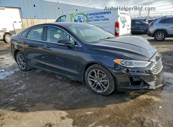 3FA6P0CD4KR238124 2019 FORD FUSION Black 