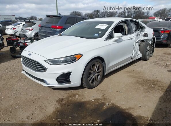 3FA6P0CD6KR140504 2019 FORD FUSION White 