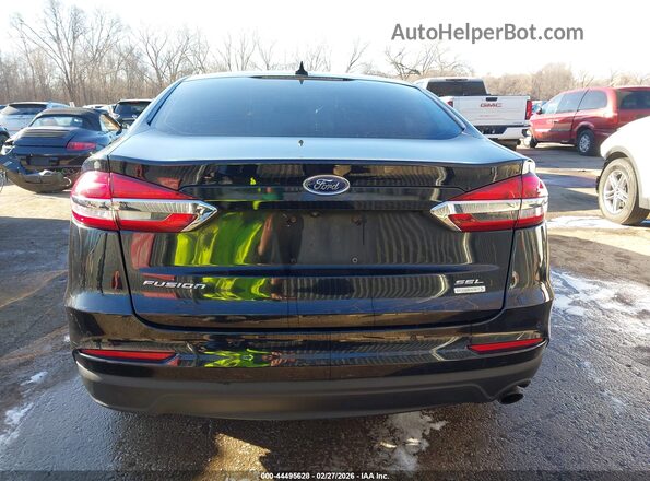 3FA6P0CD7KR144688 2019 FORD FUSION Black 
