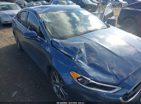 3FA6P0CD9KR252763 2019 FORD FUSION Blue 