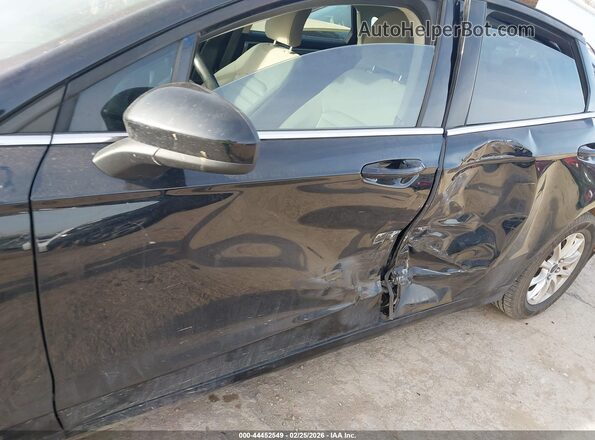 3FA6P0G71HR292686 2017 FORD FUSION Black Widok z przodu