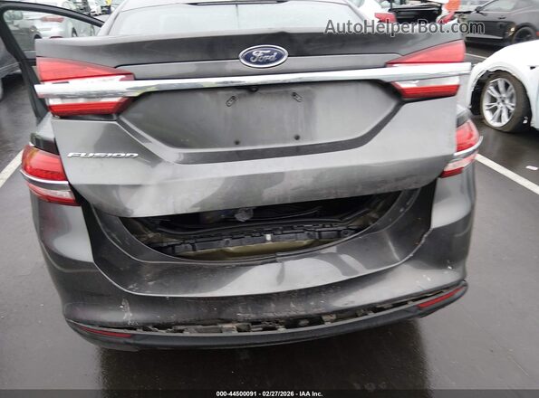 3FA6P0G75HR270920 2017 FORD FUSION Серый Вид спереди