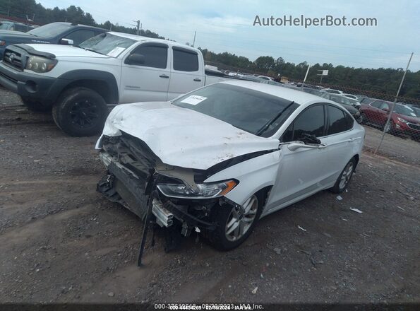3FA6P0H74GR331283 2016 FORD FUSION Белый Передняя левая четверть
