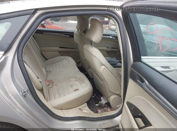 3FA6P0H75GR199831 2016 FORD FUSION Beige Vista de la etiqueta del VIN