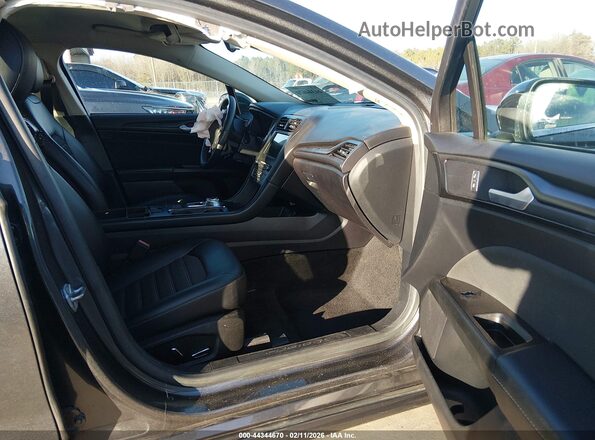 3FA6P0HD3JR222889 2018 FORD FUSION Серый Вид салона спереди