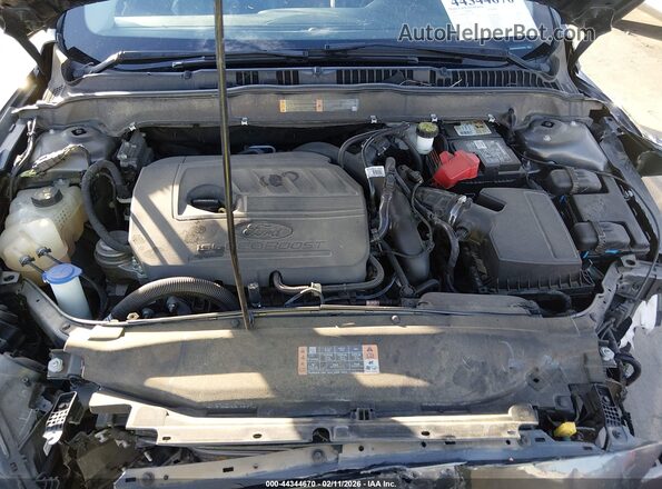 3FA6P0HD3JR222889 2018 FORD FUSION Серый Вид сзади