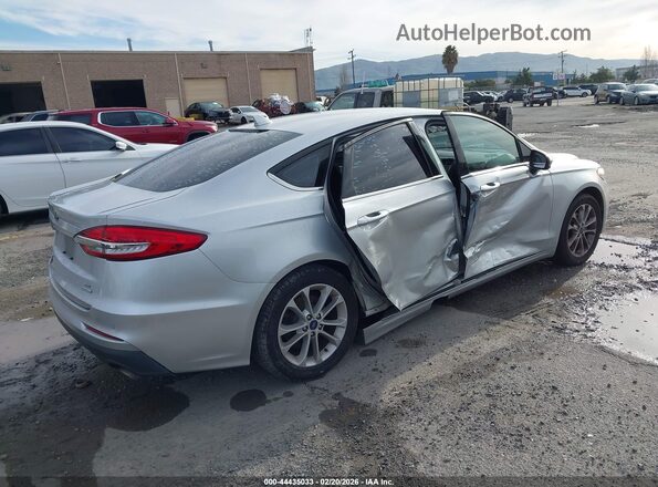 3FA6P0HD3KR216186 2019 FORD FUSION Silver 