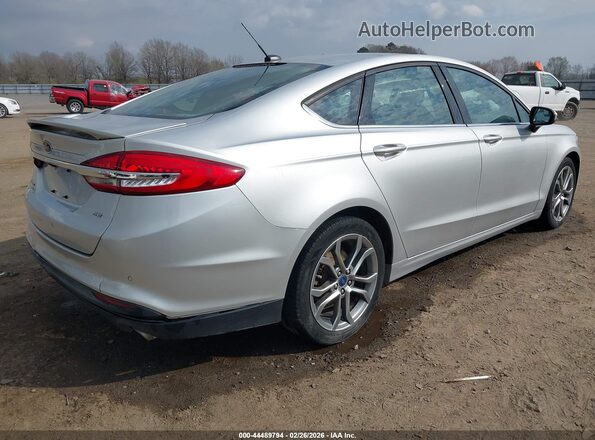 3FA6P0HD4HR140986 2017 FORD FUSION Silver Հետևի աջ