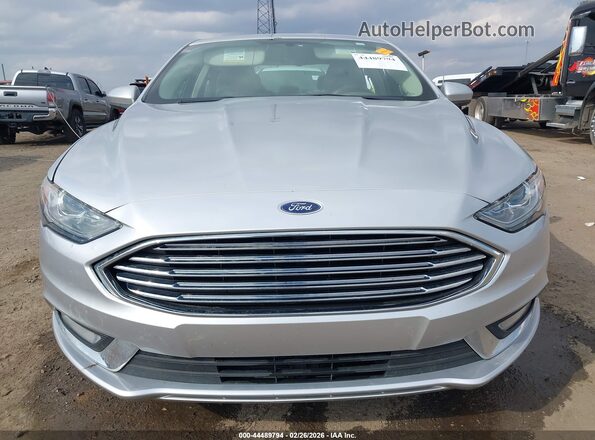 3FA6P0HD4HR140986 2017 FORD FUSION Silver Սարքավորումների վահանակի տեսք