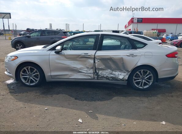 3FA6P0HD4HR140986 2017 FORD FUSION Silver Սալոնի 360 աստիճան տեսք