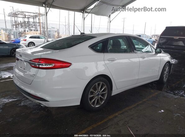 3FA6P0HD7HR242878 2017 FORD FUSION Белый Задняя правая четверть