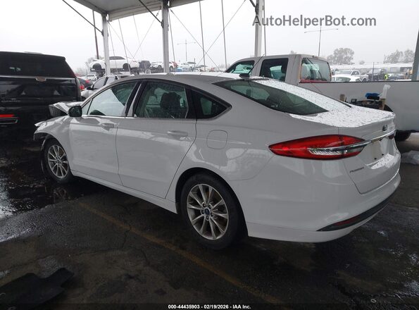 3FA6P0HD7HR242878 2017 FORD FUSION Белый Задняя левая четверть