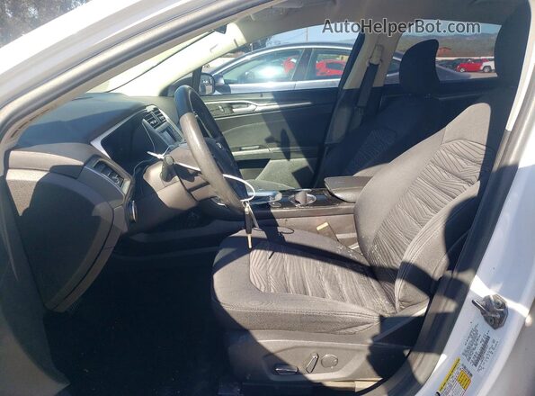 3FA6P0HD9GR250253 2016 FORD FUSION White Vista interior delantera