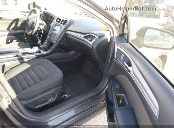 3FA6P0HD9JR136308 2018 FORD FUSION Gray Widok wnętrza z przodu