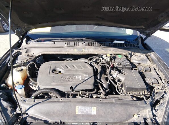 3FA6P0HD9JR136308 2018 FORD FUSION Gray Widok z tyłu