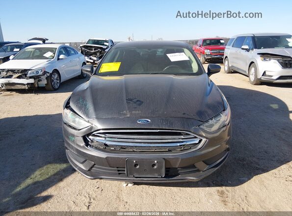 3FA6P0HD9JR136308 2018 FORD FUSION Gray Widok zestawu wskaźników