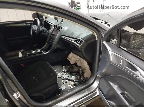 3FA6P0HDXLR162533 2020 FORD FUSION Gray წინა სალონის ხედი