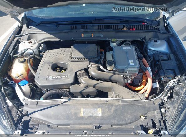 3FA6P0LU2HR345861 2017 FORD FUSION HYBRID Silver 