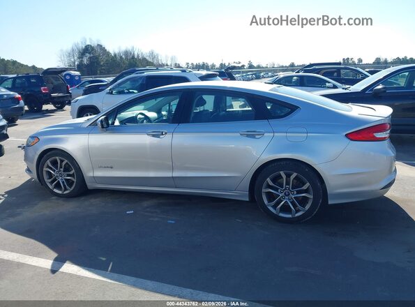3FA6P0LU2HR345861 2017 FORD FUSION HYBRID Silver 