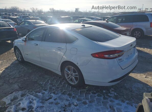 3FA6P0LU2JR116263 2018 FORD FUSION White 