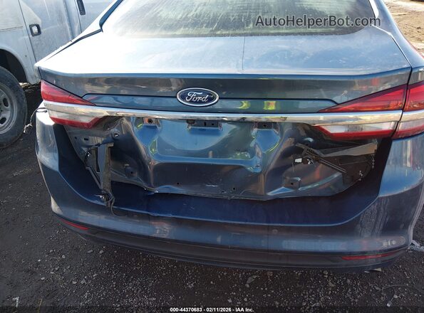 3FA6P0LU3JR158537 2018 FORD FUSION HYBRID Blue Vista frontal