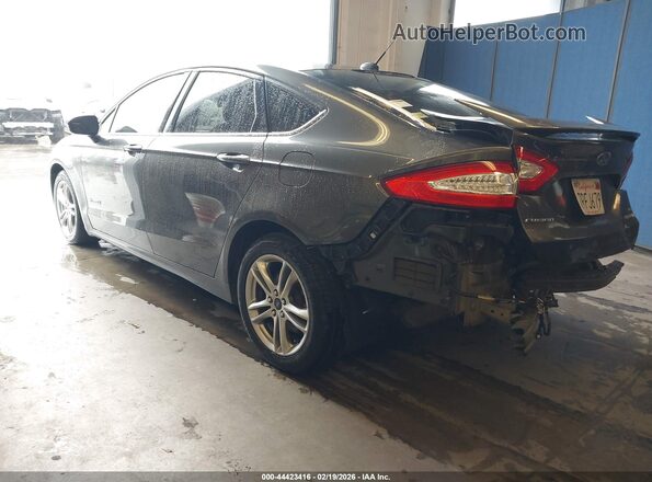 3FA6P0LU6GR329418 2016 FORD FUSION HYBRID Gray Tył lewy