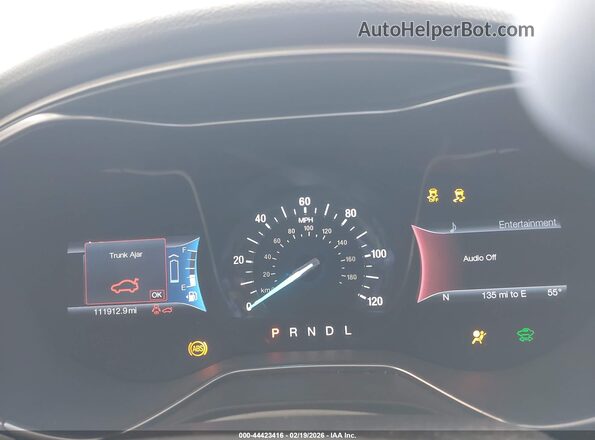 3FA6P0LU6GR329418 2016 FORD FUSION HYBRID Gray Widok tylnych siedzeń