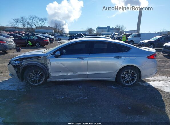 3FA6P0LU6HR254611 2017 FORD FUSION HYBRID Silver 