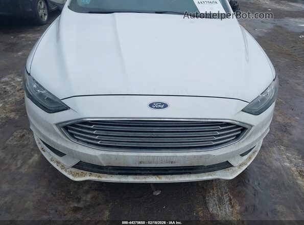 3FA6P0LU7JR172442 2018 FORD FUSION HYBRID White Սարքավորումների վահանակի տեսք