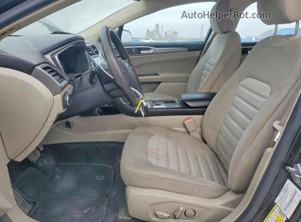 3FA6P0LU9KR207077 2019 FORD FUSION Black 