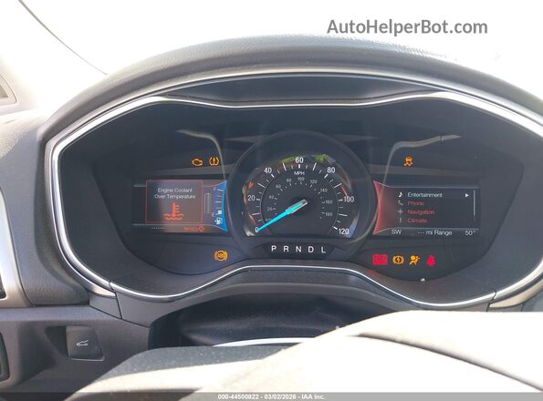 3FA6P0PU0GR304833 2016 FORD FUSION ENERGI Серебряный Вид задних сидений