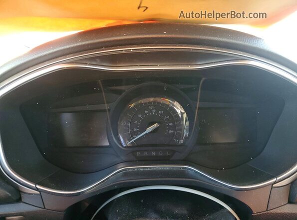 3FA6P0PU2HR306570 2017 FORD FUSION White Вид щитка приладів