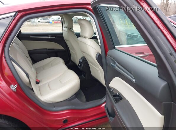 3FA6P0RU6GR184887 2016 FORD FUSION HYBRID Red Вид наклейки з VIN-кодом